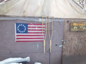 Tent City the storage shed