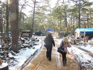 Tent City a walk down a bumpy road