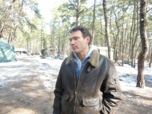 Tent City Minister Steven Brigham, a 12th generation
