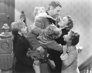 A great scene from Holiday classic 'It's a Wonderful Life'