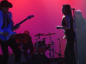 Mario Casella & Lisa Sherman on stage 